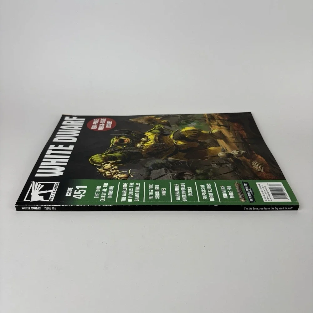 Games Workshop White Dwarf Magazine Issue 451 WD451 Warhammer 40k